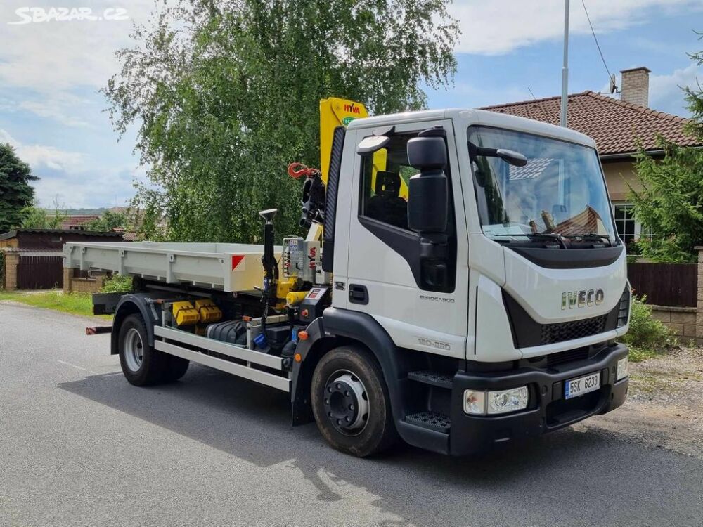 IVECO Eurocargo MLC120E22 nosi kontejner s hydr. rukou